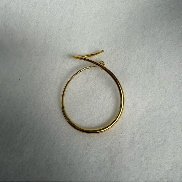 Charlotte Chesnais Jewelry - CHARLOTTE CHESNAIS Single Gold Vermeil Boucle D'oreille Looping Earring